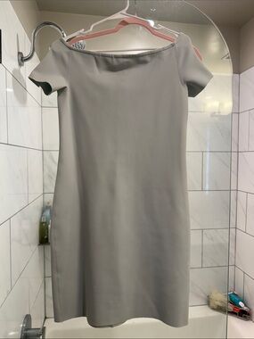Helmut Lang OFF SHOULDER dress